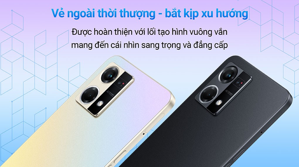 oppo reno8 4g vẻ đẹp bề ngoài