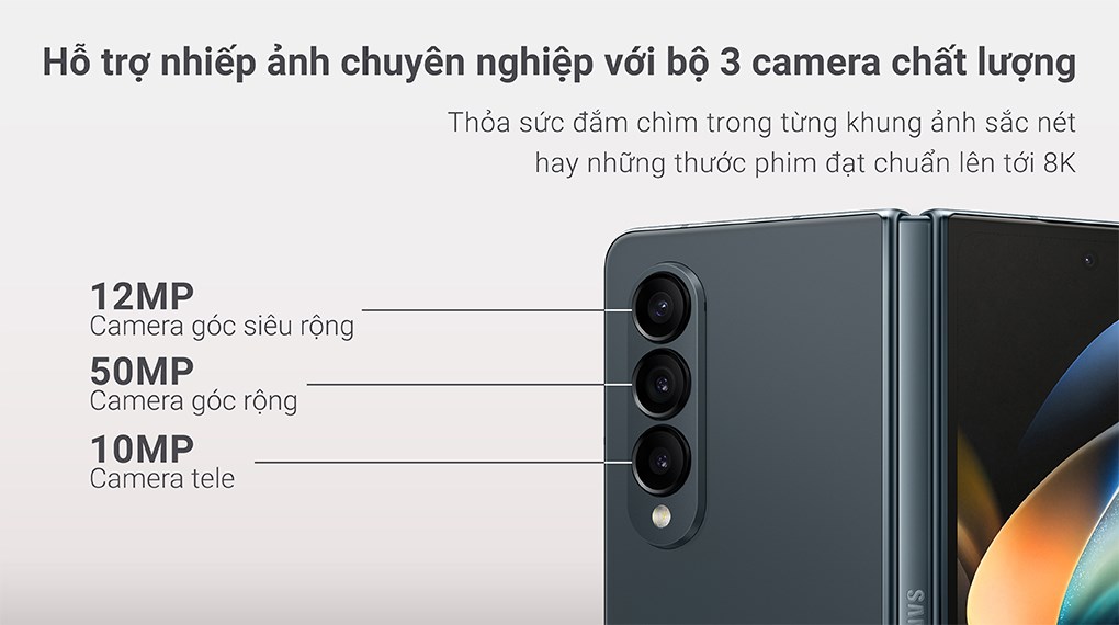 Samsung z fold4 Camera